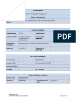 3.assessment 3 SITXMGT002, Knowledge and Performance Morelli Patrick