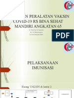 Alur Dan Peralatan Vaksin Covid-19 Tim C