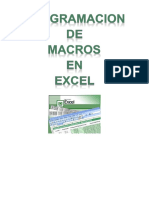 Programación de Macros en Excel