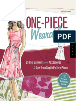 (Domestic Arts For Crafty Girls) Brennan, Sheila - One-Piece Wearables - Cut, Fold, and Sew Techniques For Making Chic Garments From A Single Pattern Piece-Quarry Books (2008)
