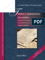 17. Titulos y Operaciones de Credito