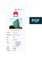 Huawei: Huawei Technologies Group Co., LTD