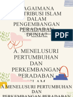 Bagaimana Kontribusi Islam Dalam Pengembangan Peradaban Dunia