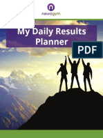 My Daily Results Planner