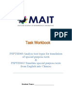 PSPTIS060 and PSPTIS062 Assessment Task Workbook
