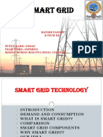 Smart Grid: Ravish Pandey B.Tech Ee