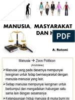 3 - Manusia, Masyarakat Dan Hukum