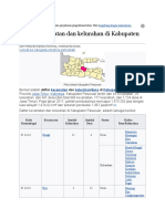 Daftar Kecamatan Dan Kelurahan Di Kabupaten Pasuruan: Loncat Ke Navigasi Loncat Ke Pencarian