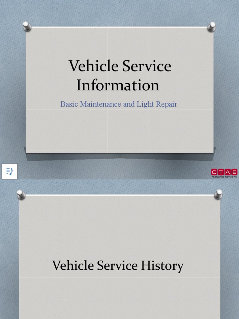 Vehicle Service Process Overview | PDF | Private Transport | Car