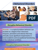 Disruption Behavioral Disorders