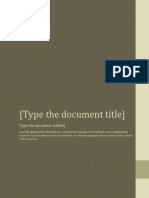 Type the Document Title