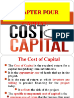 Chapter 4 Cost of Capital