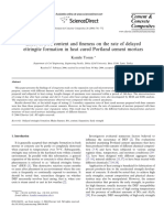 Effect of SO3 Content and Fineness On The Rate of Delayed