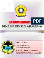 K04 - Mengapa Menjadi Wirausaha - Ali Akbar