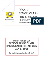 K-01 Geologi - Peng Lingk Berkelanjutan - 17 Sdgs