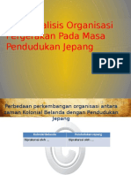 B. Organisasi Pergerakan Masa Pendudukan Jepang