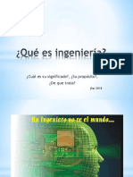 Qué Es Ingenieria - Presentacion