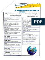 D.lista de Sitios Web en Salud Publica