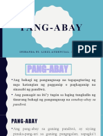 Pang Abay Report