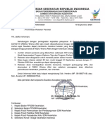 Surat Relawan Covid-19 Poltekkes Kemenkes Palembang