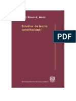 Estudio de Teoría Constitucional - Jorge Reynaldo A. Vanossi