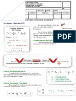 2° Lista de Atividade de Física 1° Ano.26-05