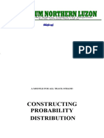 Constructing Probability Distribution: A Module For All Track-Strand