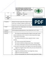 7.4.1.3 EVALUASI KESESUAIAN LAYANAN KLINIS DENGAN RENCANA TERAPI Revisi