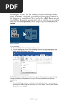 Mail Merge Flowchart | PDF