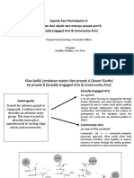 Sejarah Seni Partisipatori II, Tikungan Dari Obyek Seni Menuju Proyek Seni B Socially Engaged Arts & Community Arts