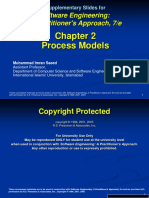 Process Models: Software Engineering: A Practitioner's Approach, 7/e
