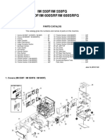 Parts Catalog for Ricoh IM 550F/IM 550FG IM 600F/IM 600SRF/IM 600SRFG Digital Multifunction Printers