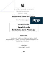 Harris Ben (1999) Repolitizando La Historia de La Psicología