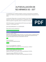 Reporte Autoevaluación de Estándares Mínimos 2020 - Zoraida