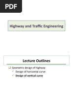 Highway and Traffic Lecture 9