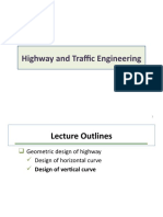 Highway and Traffic Lecture 9