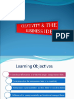 Creativitybusinessidea Lec 1