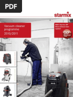 Download Starmix vacuum cleaner 2011_EN by Olega Belarus SN49567998 doc pdf