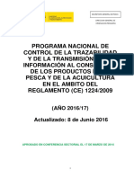 Programa Nacional Control de La Trazabilidad de Los Productos de La Pesca y Acuicultura 2016-2017def - tcm30-291028
