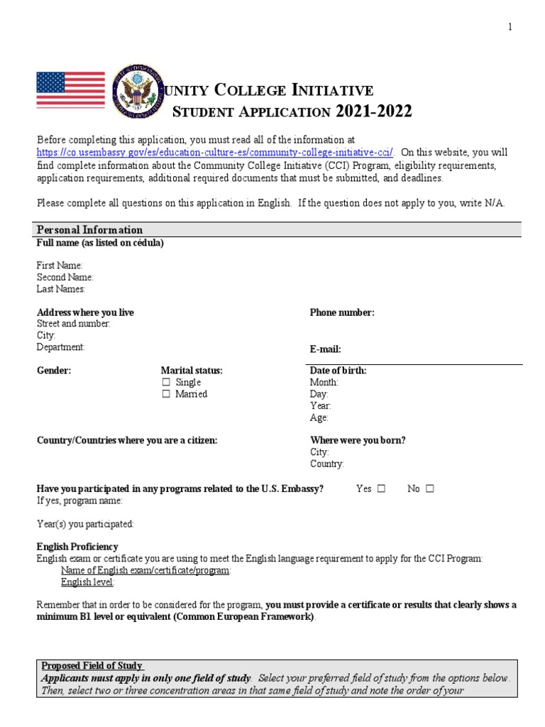 CCI DOE APPLICATION intelligence overview
