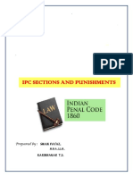 Law Warriors: S T MEN ISH D Pun N SA Section IPC