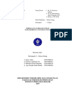 Praktikum Teknik Irigasi - Siang - Perencanaan Irigasi Curah Pada Budidaya Tanaman Nanas - Kelompok 3