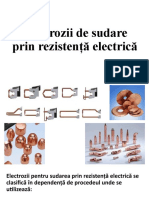 2.1.electrozii de Sudare Prin Rezistență Electrică