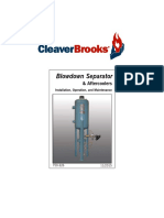 Cleaver Brooks - Blowdown Separator & Aftercooler