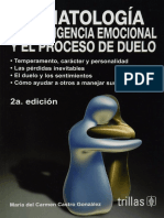 Tanatologia (La Inteligencia Emocional y El Proceso de Duelo) 2a Edicion - Maria Del Carmen Castro Gonzalez - FB