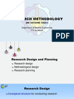 RM 3 - Research Design and Planning