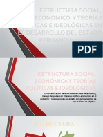 Estructura Social, Económico y Teorías Políticas e