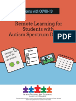 Coping with COVID-19: Autism-Specific Remote Learning Resources