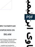 Ibn Taymiyyah Expounds on Islam_ Selected Writings of Shaykh Al-Islam Taqi Ad-Din Ibn Taymiyyah on Islam