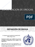 Clasificacion de Drogas 2020-2